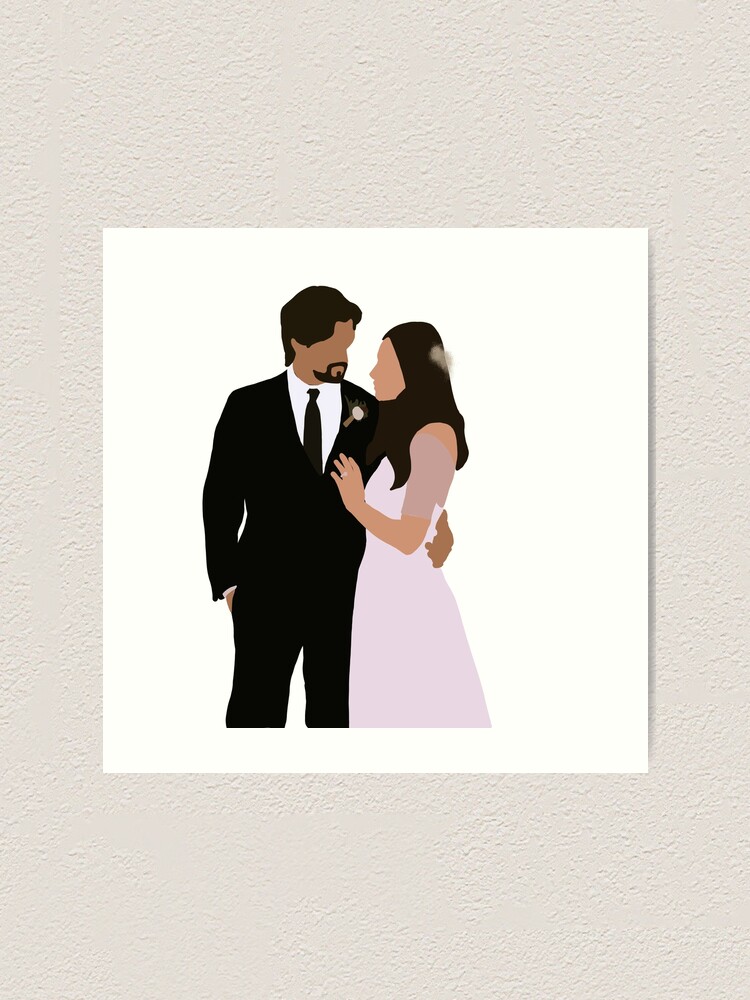 Alaric and Jo wedding Framed Art Print for Sale by crystalguo