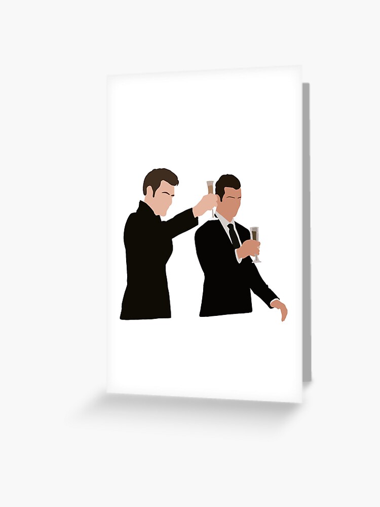 Alaric and Jo wedding Greeting Card for Sale by crystalguo