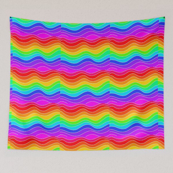 Item preview, Rainbow Wave designed and sold by Sonali Schroder.