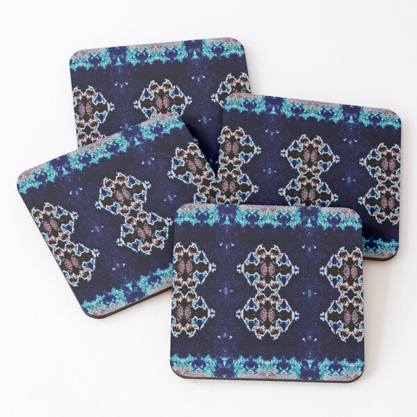 Aperçu de l'œuvre Arabesque bleue créée et vendue par Electric Mystic Art Merch.