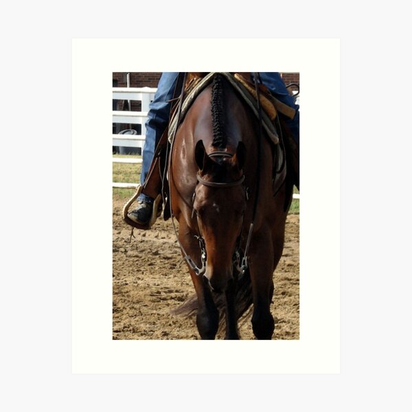 Aperçu de l'œuvre Quarter Horse échauffement créée et vendue par Oldetimemercan.
