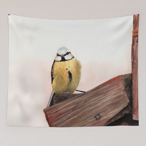 Item preview, Cute blue tit designed and sold by Djoui.
