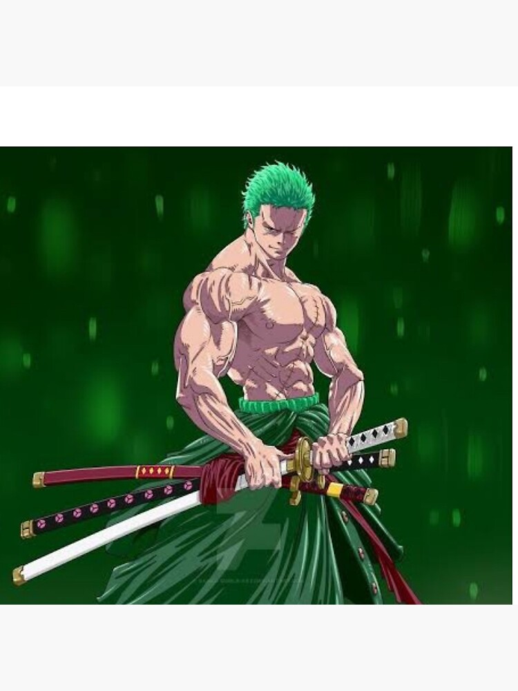 Roronoa Zoro Greeting Card for Sale by MohamedRaniDe