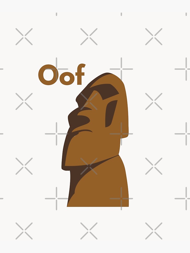 Moai Meme Art Board Prints for Sale
