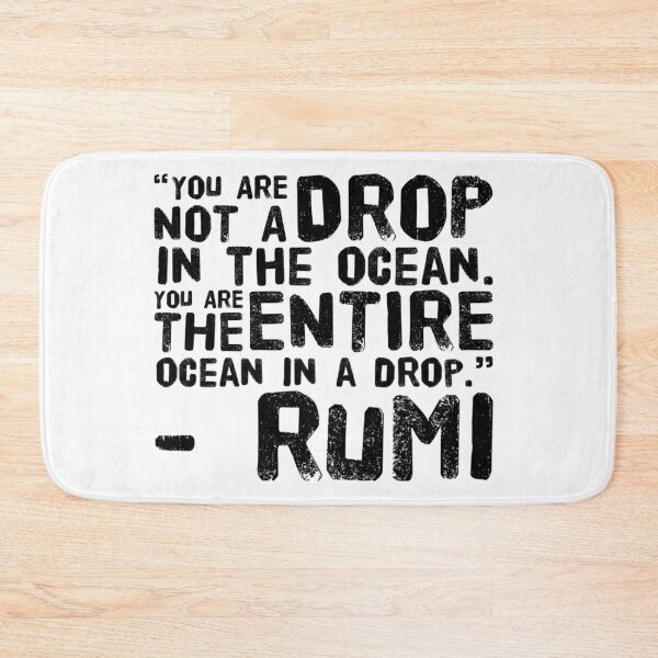 Item preview, Rumi Quote designed and sold by EvolutionWisdom.