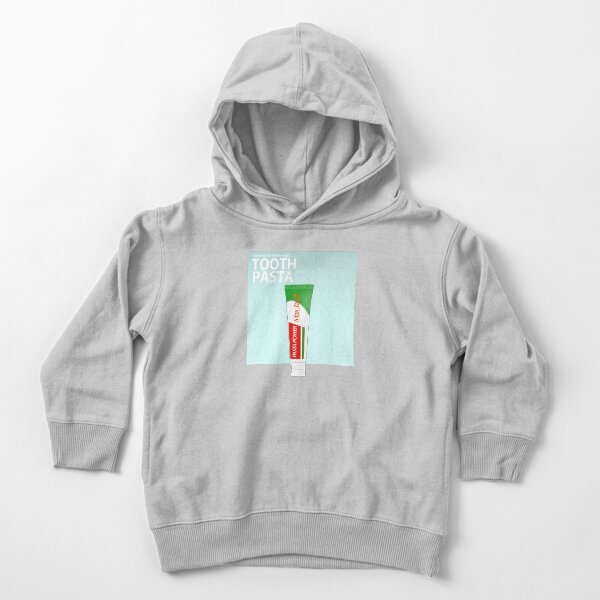 Toothpaste (Literal Danish) - Tooth Pasta Toddler Pullover Hoodie
