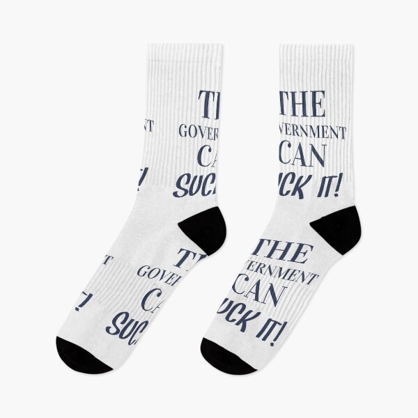 Item preview, The Government Can Suck It! designed and sold by Legit Hooligan.
