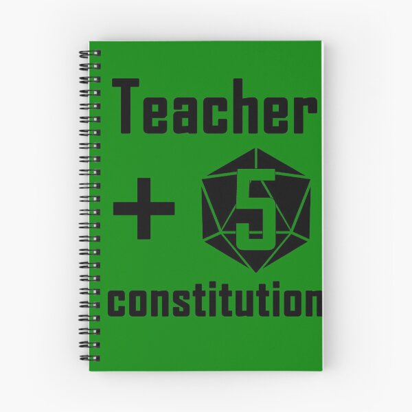 Item preview, Teacher d20 Constitution designed and sold by Christopher Myers.