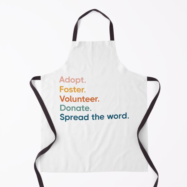 Item preview, Adopt, Foster, Volunteer, Donate, STW, Typography Ver.2 designed and sold by SnickerDoodleUS.