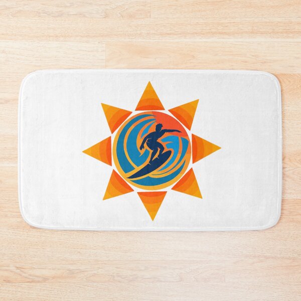 Item preview, Summer surfing illustration designed and sold by HollzCreates.