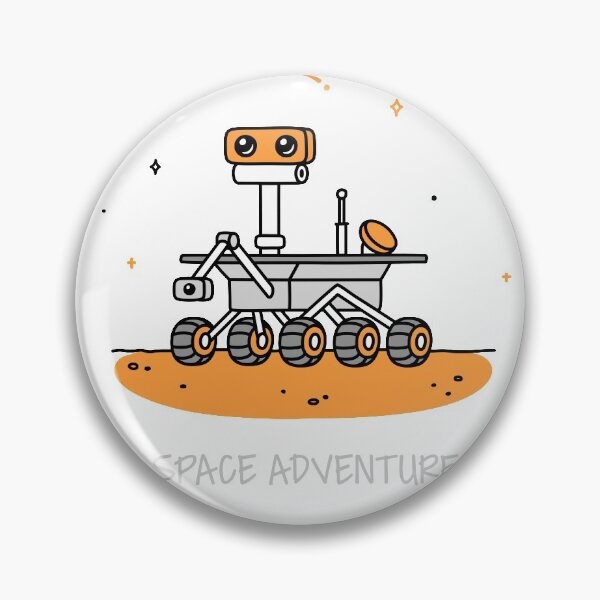 Item preview, Cute rover space exploration designed and sold by LeCoinduCagou.