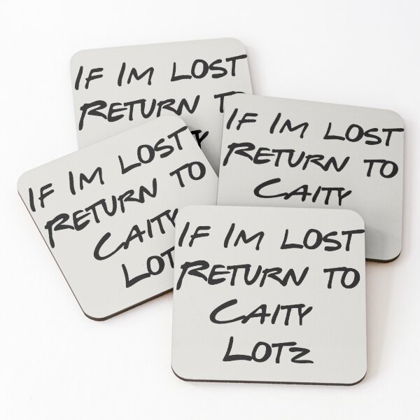 Item preview, If lost return to Caity Lotz designed and sold by october-lady.