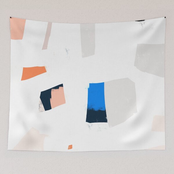 Item preview, Calm // Abstract Minimalist Art Print designed and sold by fossdesign.
