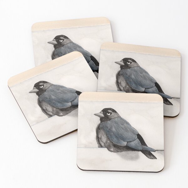 Item preview, Annoyed jackdaw designed and sold by Djoui.