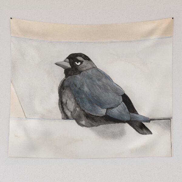 Item preview, Annoyed jackdaw designed and sold by Djoui.