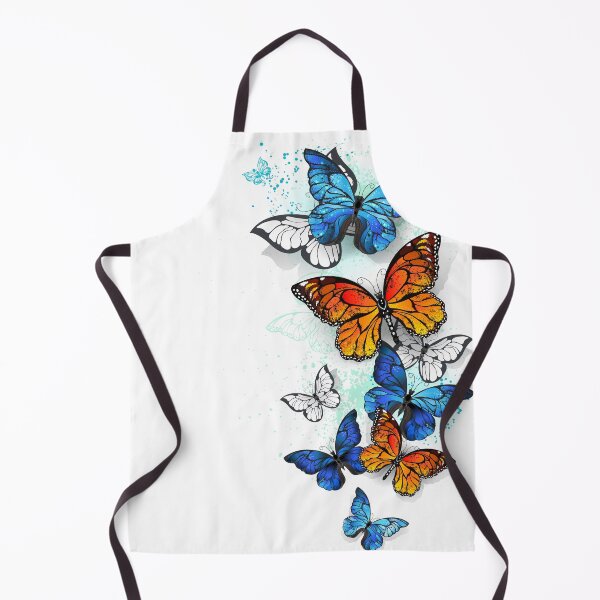 Item preview, Flying Butterflies Morpho and Monarch designed and sold by Blackmoon9.