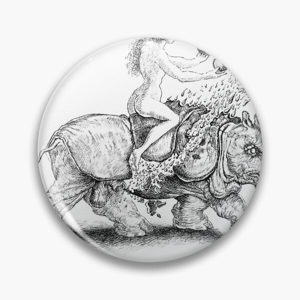 Item preview, Salvador Dali, Le rhinoceros, 1951 (Extract) designed and sold by yxela.