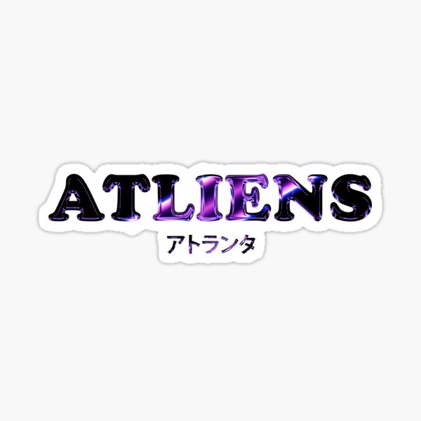 Atliens Sticker for Sale by LiunaticFringe