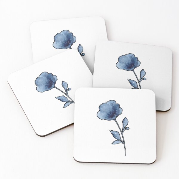 Item preview, Blue Flame Rose designed and sold by YourCatNeeds.