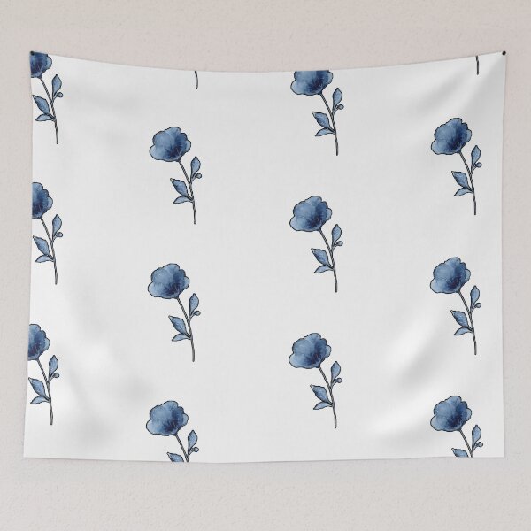Item preview, Blue Flame Rose designed and sold by YourCatNeeds.