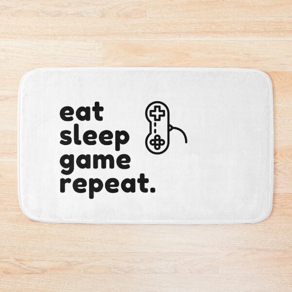 Item preview, Eat Sleep Game Repeat designed and sold by tongtaxs.