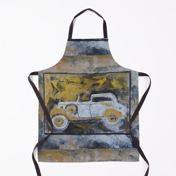 Item preview, white old car designed and sold by walterfest.