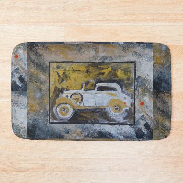 Item preview, white old car designed and sold by walterfest.