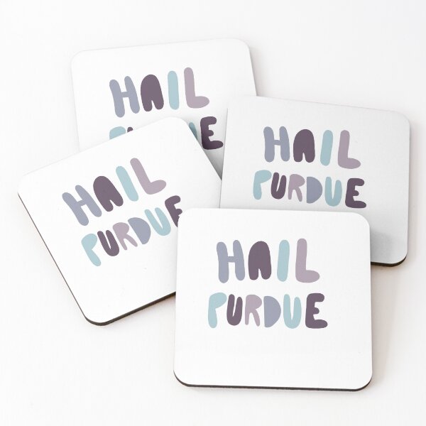 Artikelvorschau, Hagel Purdue Design lila / blau entworfen und verkauft von hamil120.