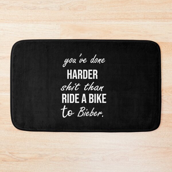 Item preview,   You've done harder things than ride a bike to Bieber | Cody Rigsby Quote | Hand Lettered Calligraphy designed and sold by paradise Shop ⭐⭐⭐⭐⭐.