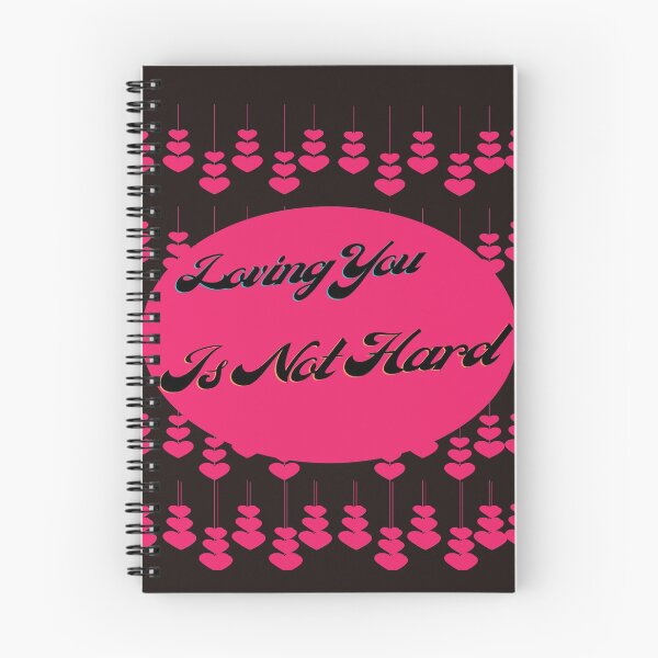 Item preview, Loving You Is Not Hard - Cute Love Inspired Patterned designed and sold by Vero De.