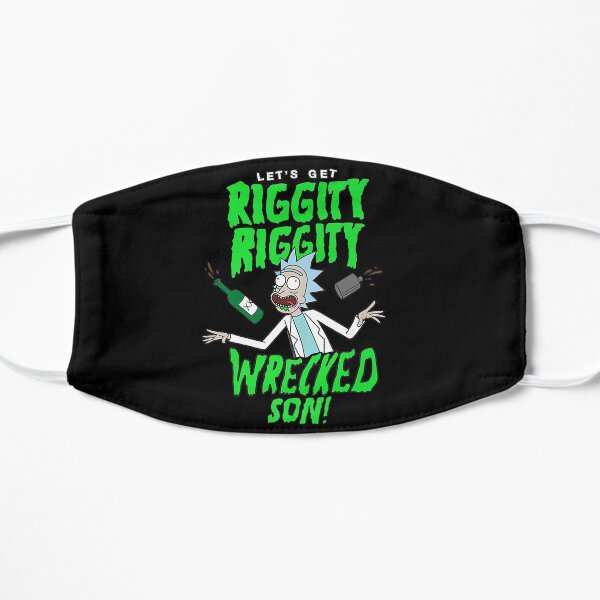 Rick Worlds For Men And Women And Riggity Spiral Mask