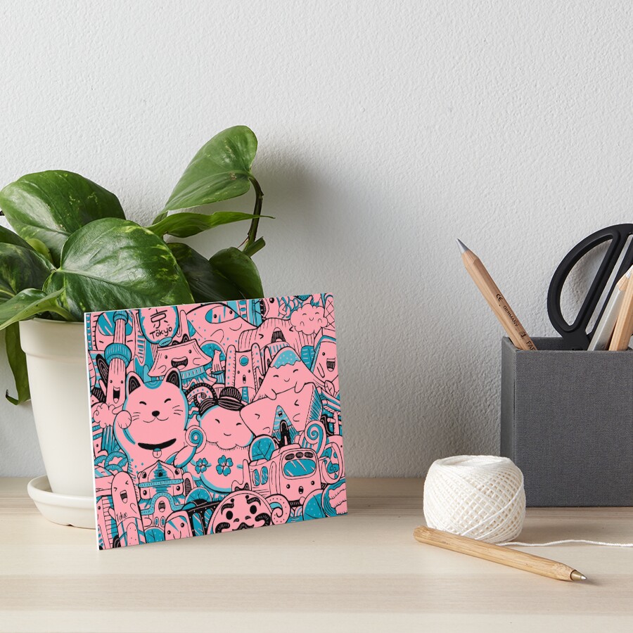 Item preview, Art Board Print designed and sold by by-RK.