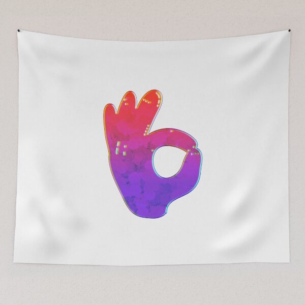 Item preview, OK Sign Nightclub Contrast Cool Hand Salute Okay designed and sold by IBMClothing.