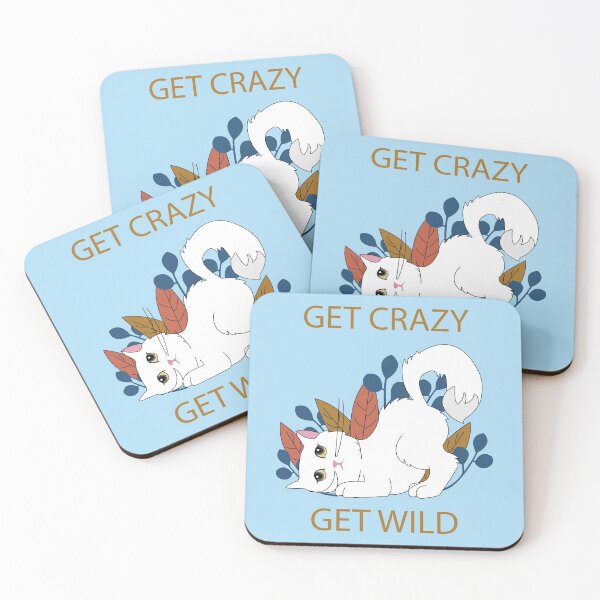 Item preview, Get Crazy Get WILD Cat in Garden  designed and sold by SGS-.