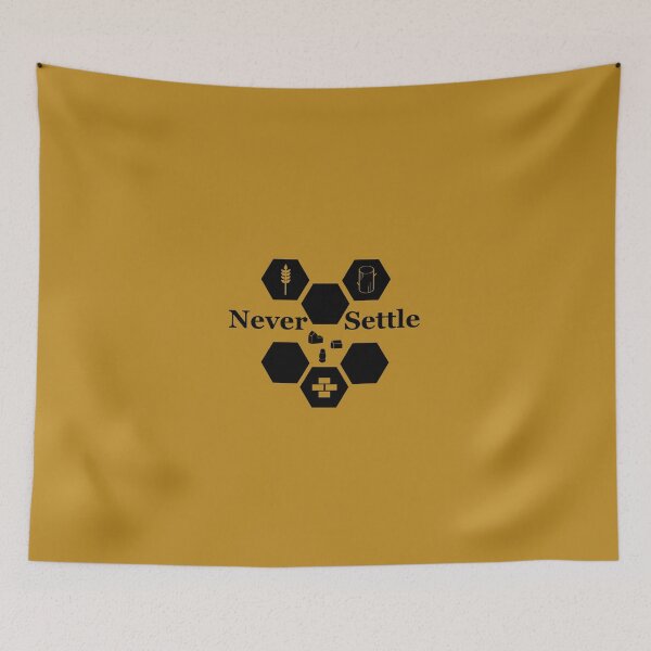Item preview, Never Settle - With All the Pieces designed and sold by Christopher Myers.