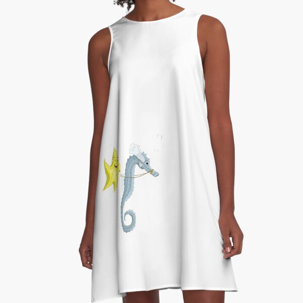 A Aquatic rodeo A-Line Dress