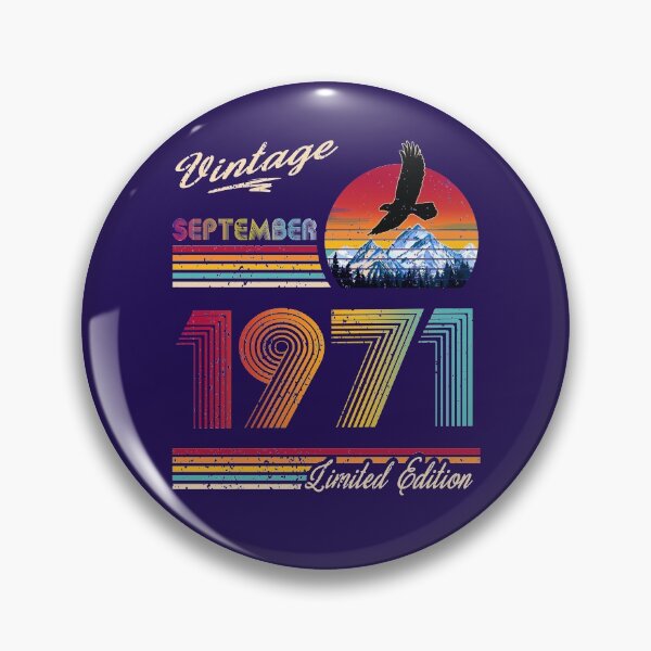 Artikelvorschau, September 1971 Geburtstag entworfen und verkauft von GreenSplash.