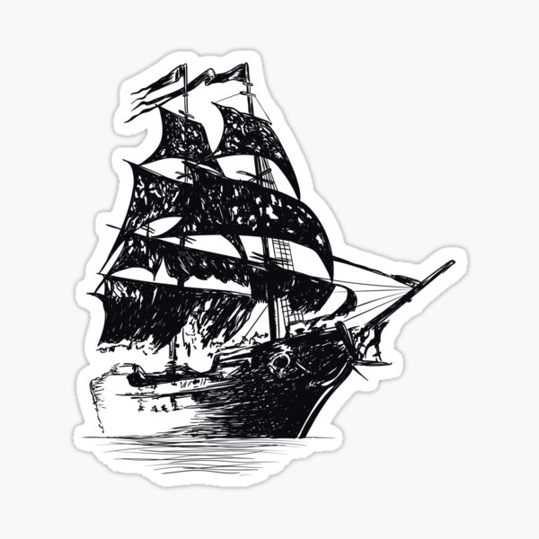Drawing Ship Piracy Art Tattoo PNG 750x750px Drawing Art Black Pearl  Cape Fear House Download Free