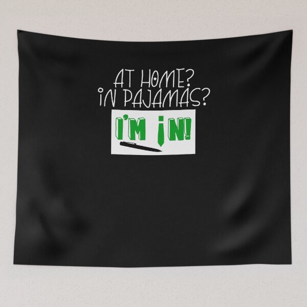 Item preview, Home office funny saying pajamas designed and sold by Imutobi.
