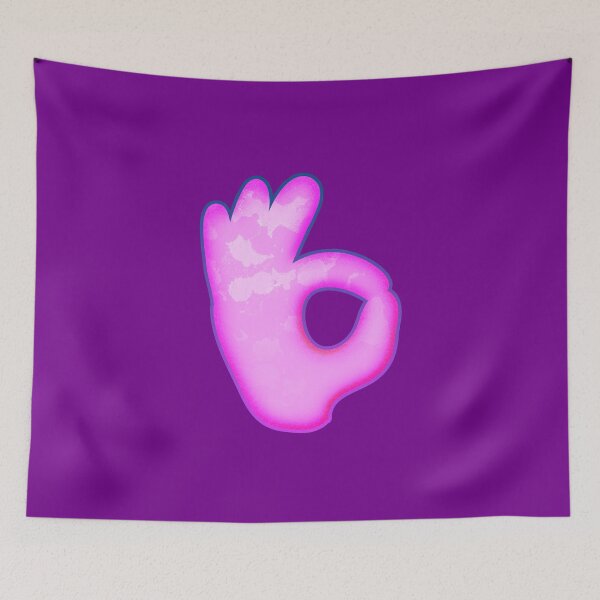 Item preview, OK Sign Pure Love Pink Wink Kink Hand Salute Okay designed and sold by IBMClothing.