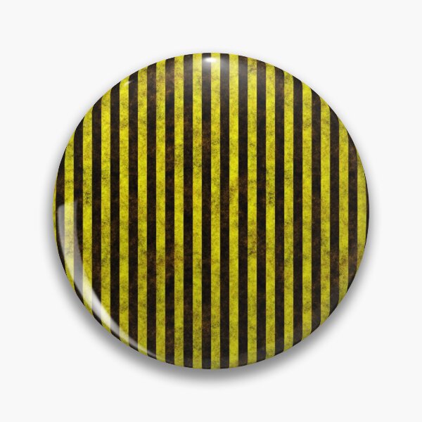 Item preview, Yellow and Black Grunge Hazard Stripes  designed and sold by Sybille-Yates.