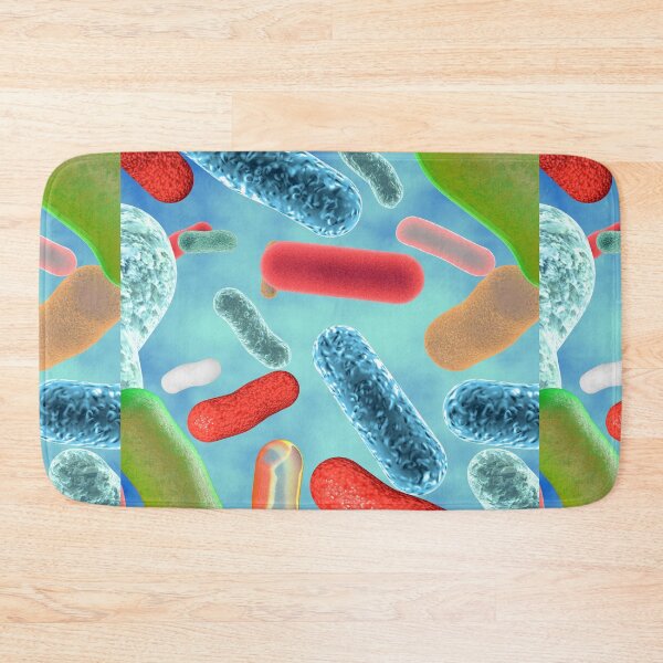 Item preview, PRETTY E. COLI Pattern Microscopic Image Photo...Micro designed and sold by Hippiesole.