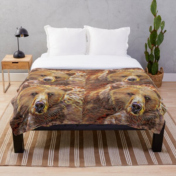 Item preview, Beautiful Fine Art, Wild Bears designed and sold by corner-shop.