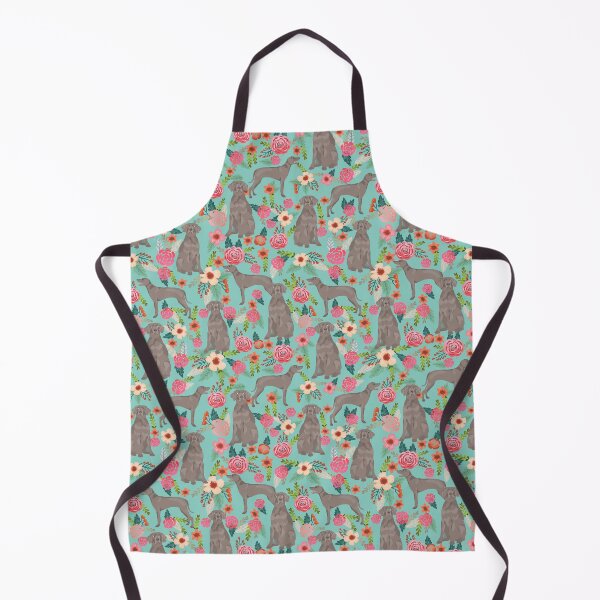 Item preview, weimaraner dog floral - vintage florals, floral pet, cute dog,weimaraner  designed and sold by PetFriendly.