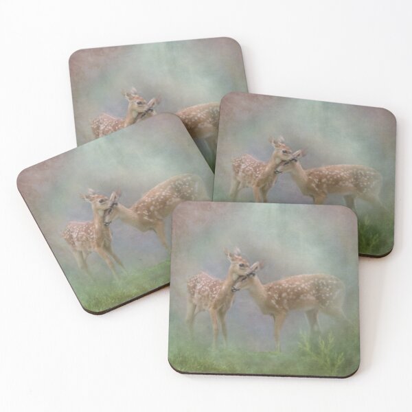 Item preview, Innocence Of Two Deer Snuggling designed and sold by IZiets.
