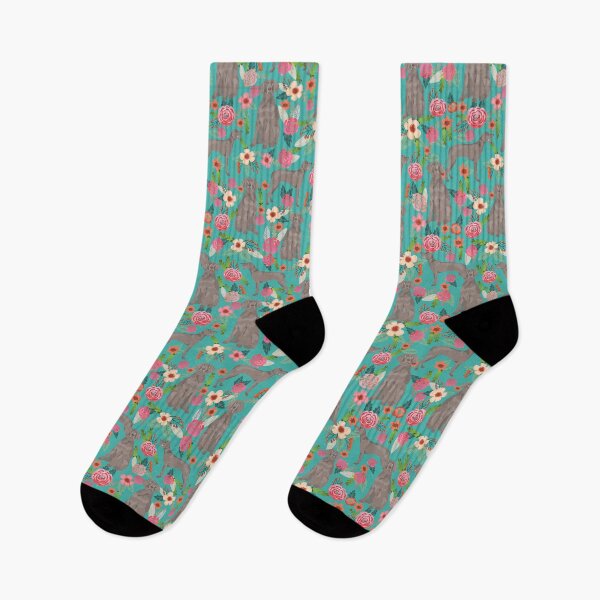 Artikelvorschau, weimaraner dog floral - vintage florals, floral pet, cute dog,weimaraner entworfen und verkauft von PetFriendly.