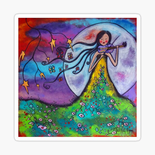 Meadow Music Sticker