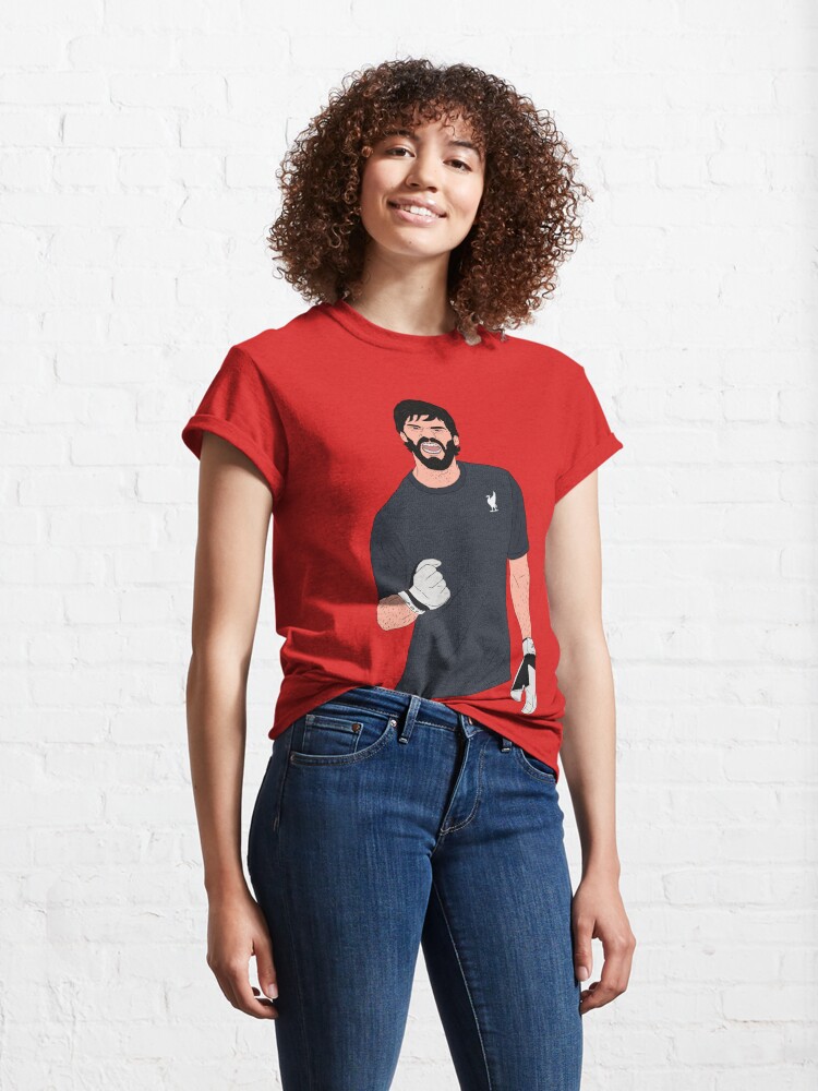 liverpool alisson shirt