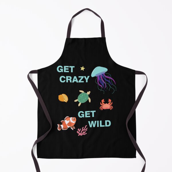 Item preview,  Get Crazy Get WILD ocean creatures jellyfish , sea star , sea turtle , fish and crab  designed and sold by SGS-.