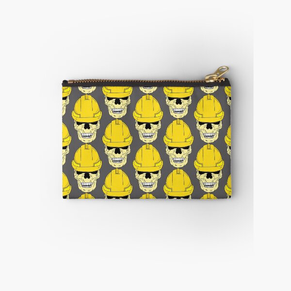 Item preview, Skull Wearing Construction Helmet designed and sold by HotHibiscus.
